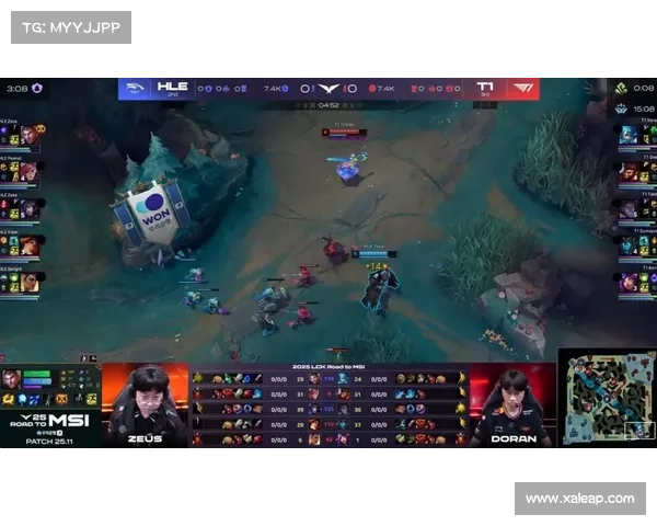 T1 3-0 横扫 HLE 晋级 2025 MSI:LCK 传奇终结宿敌压制,Doran 与 Keria 双核闪耀 T1 3-0 横扫 HLE 晋级 2025 MSI:LCK 传奇终结宿敌压制,Doran 与 Keria 双核闪耀